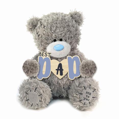 4" Best Dad Plaque Me to You Bear £5.99